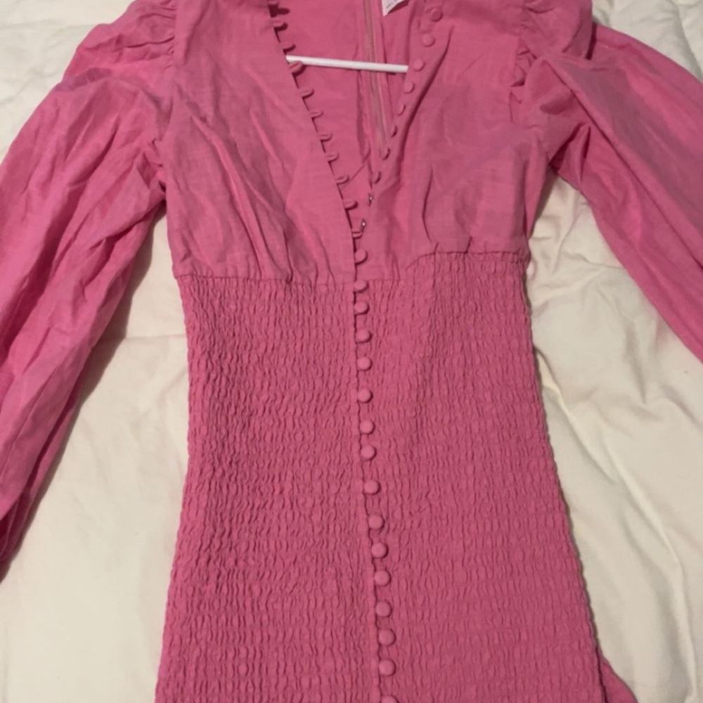 Sabo Skirt Pink Mini Dress - Picture 3 of 5